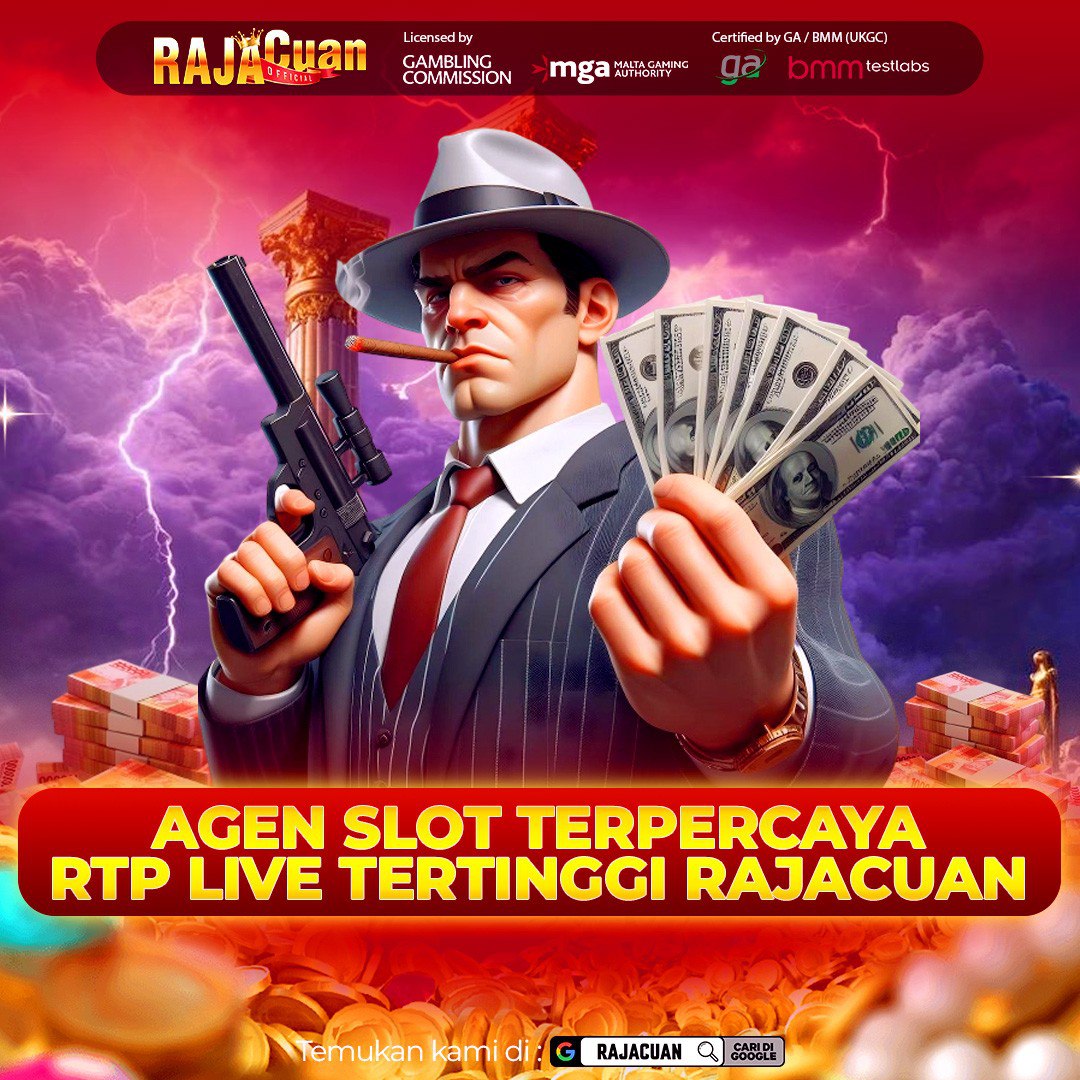 Gambar Hanya di Rajacuan, situs slot online yang menampilkan RTP Live TerUpdate secara real-time. Pilih game slot Gacor dengan peluang menang tertinggi setiap hari. produk 3